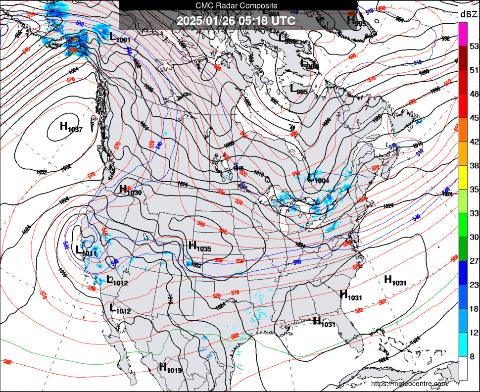 Radar Images   North America 